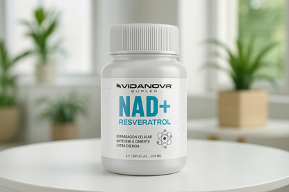 💥NAD+ Resveratrol💥 La fórmula secreta para recuperar tu vitalidad perdida